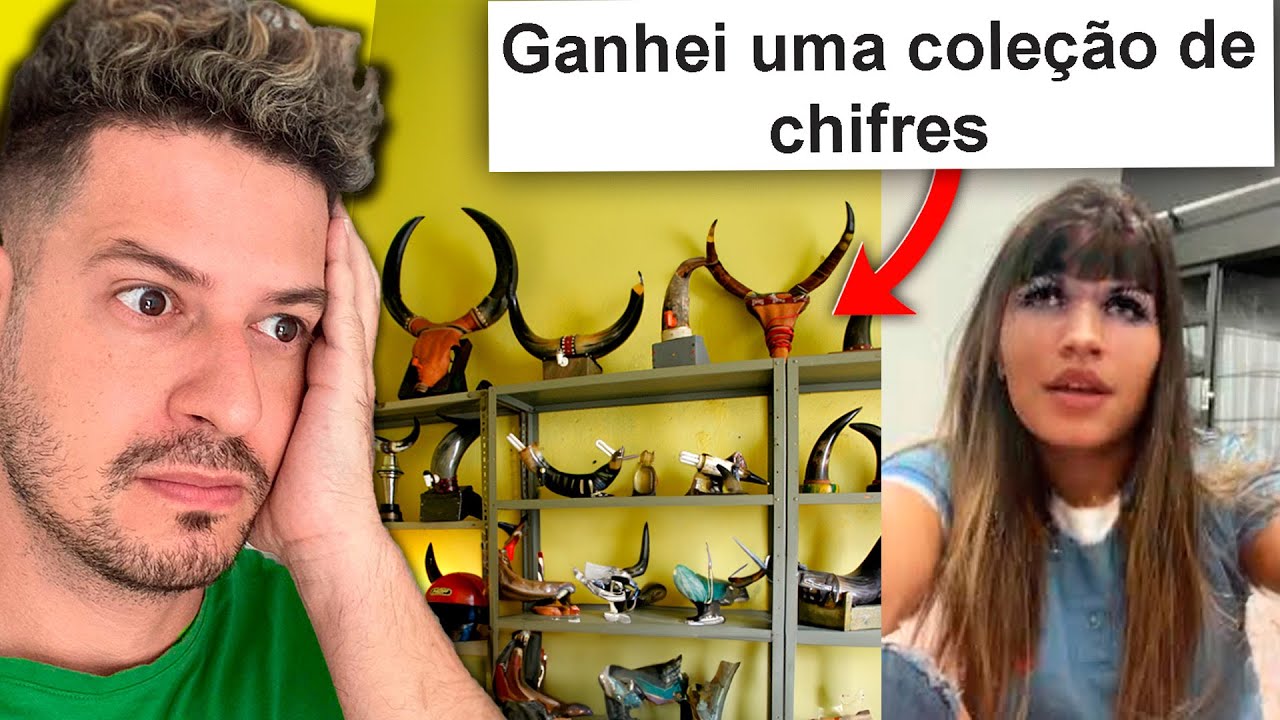 A seguidora que colecionou chifres diversificados