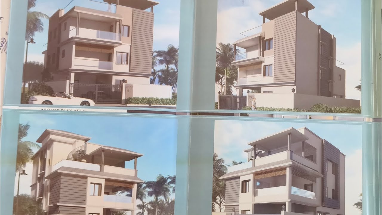 Villas, Individual houses & Apartments and Open Plots. Megha gated community.Ramavarapadu.9347166199