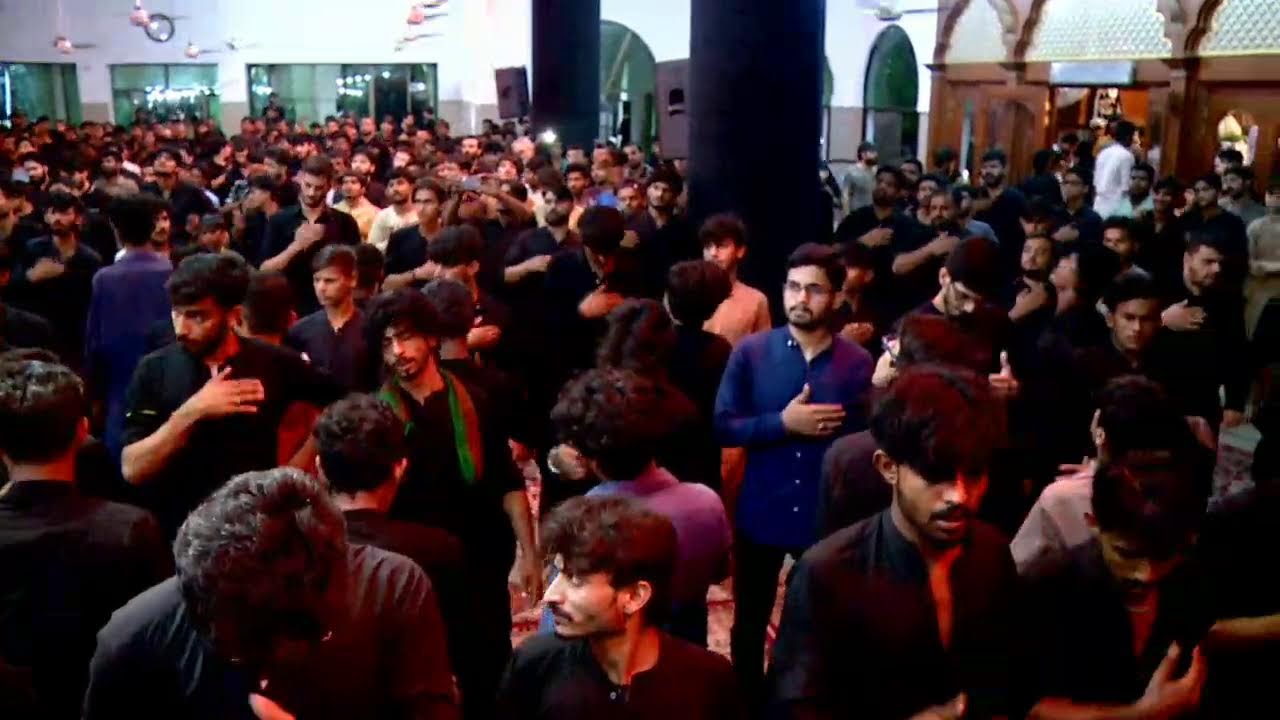 Live Majlis 9th Muharram Maulana Syed Nusrat Abbas Bukhari New Rizvia Society