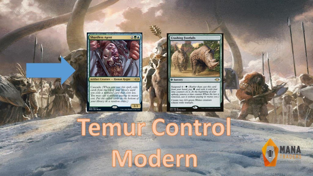 Temur Control Decktech and Matches - Modern - MTG - Shardless Agent The Real Deal?