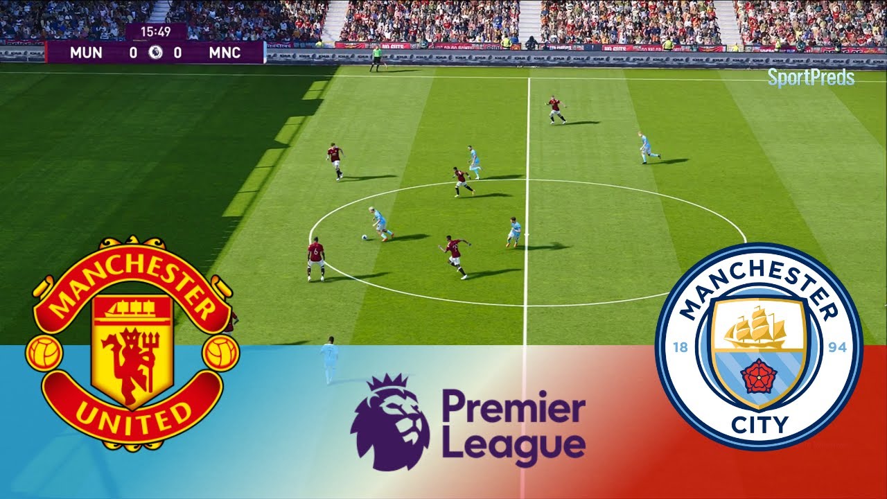 Manchester United vs Manchester City - Premier League 2025/26 | Full Match All Goals|PES 21 Gameplay