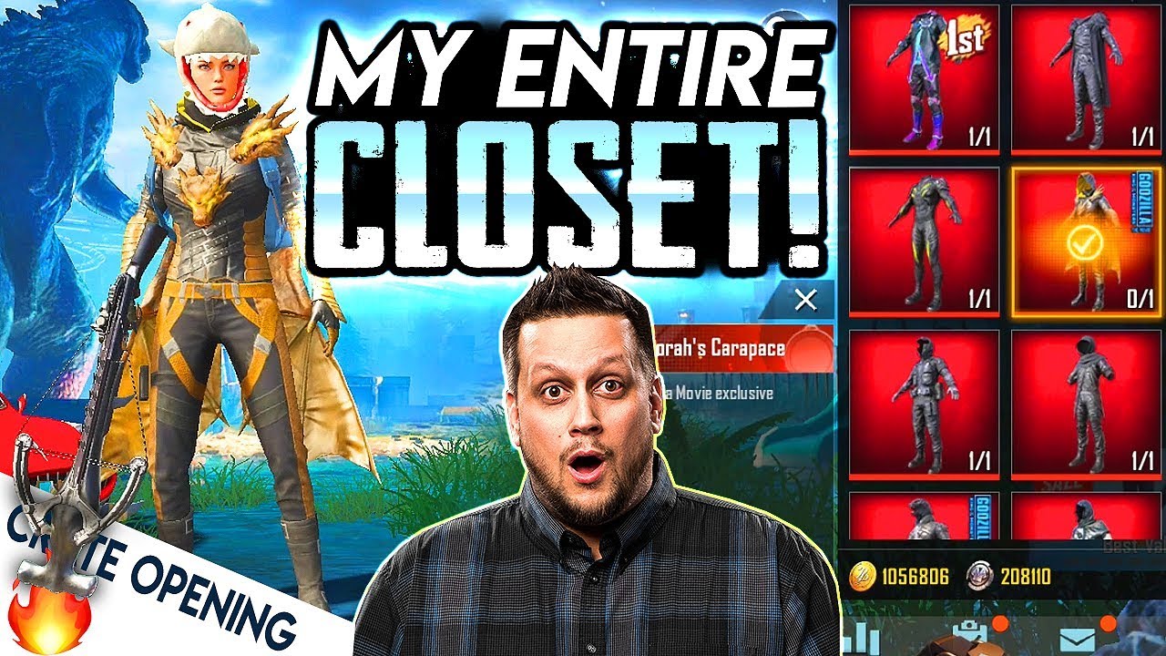 ALL OF POWERBANG'S PUBG MOBILE OUTFITS... 😳