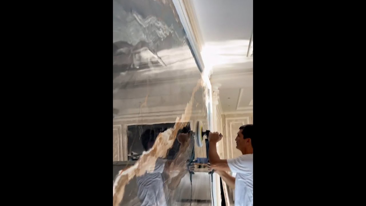 The latest methods of applying marble stico decor