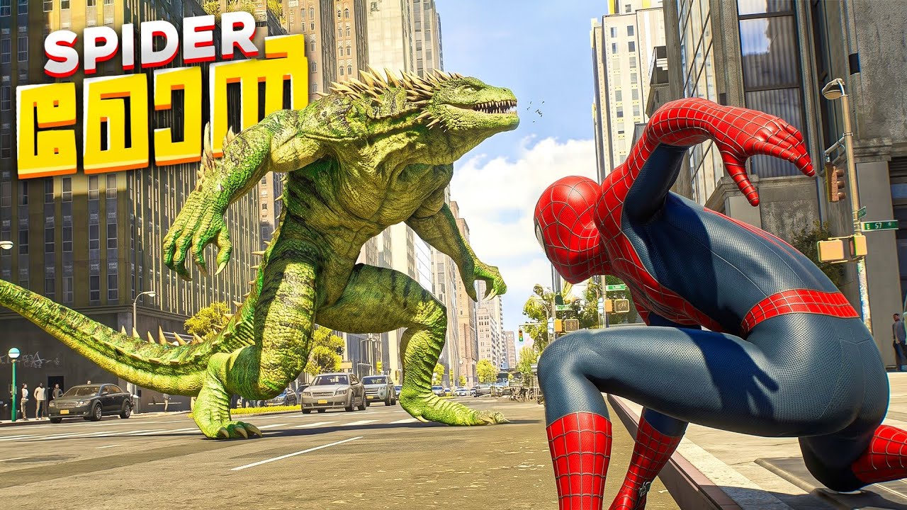 Spider-Man vs Lizard Boss Fight is Just Crazy! 💀