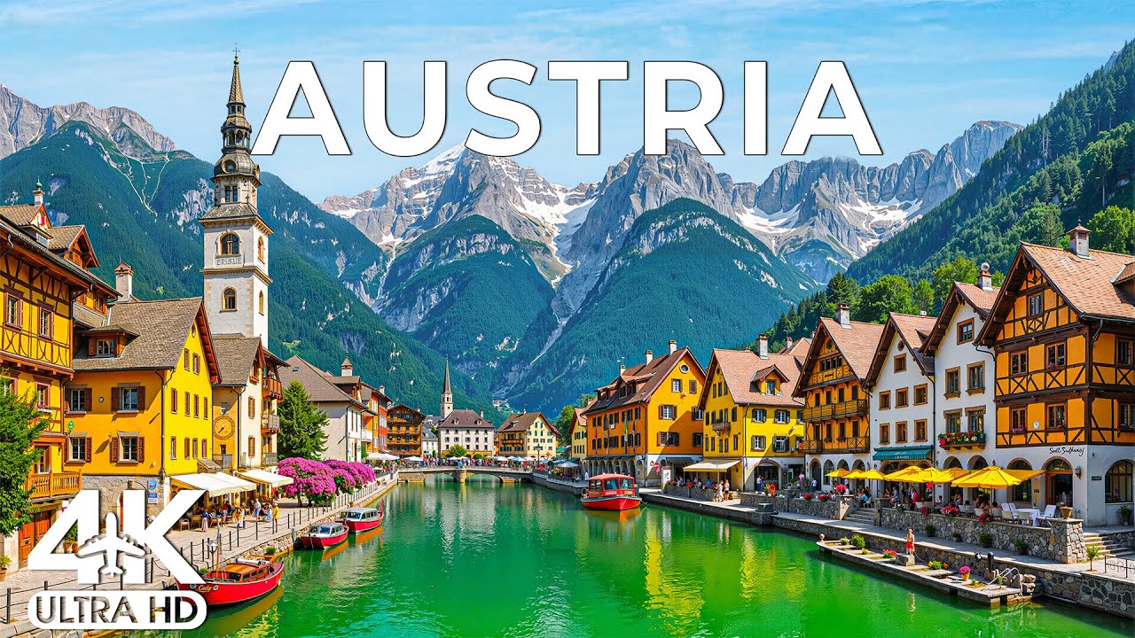 Austria 4K | Discover Alpine Valleys, Imperial Cities & Timeless Serenity in Europe’s Heart