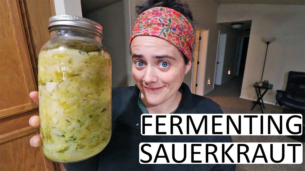 Fermenting Sauerkraut | Our First Time Growing Cabbage So Garden Fresh Sauerkraut Is A Must!