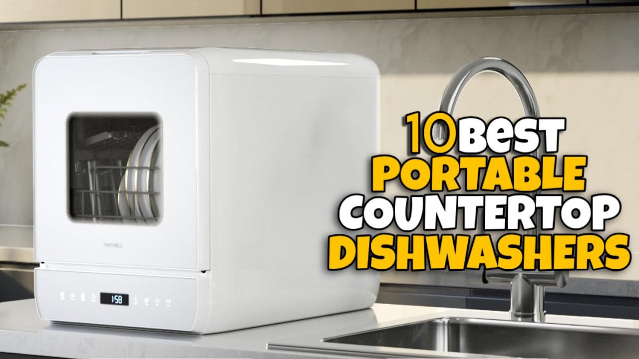 ✅ Best 10 Countertop Dishwashers on Amazon 2026 for Small Spaces 🔥