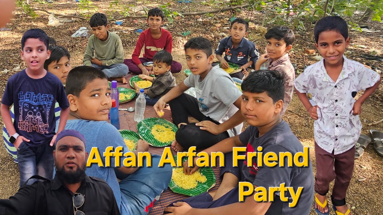 Affan aur Arfan kare friends ke sath party✨️||aur new house ka update 🏠👍