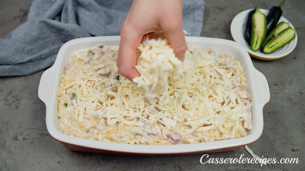 Jalapeno Popper Chicken Casserole