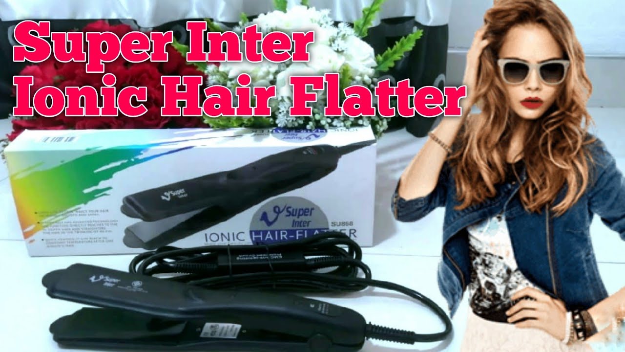 Super Inter Ionic Hair Flatter – SU868