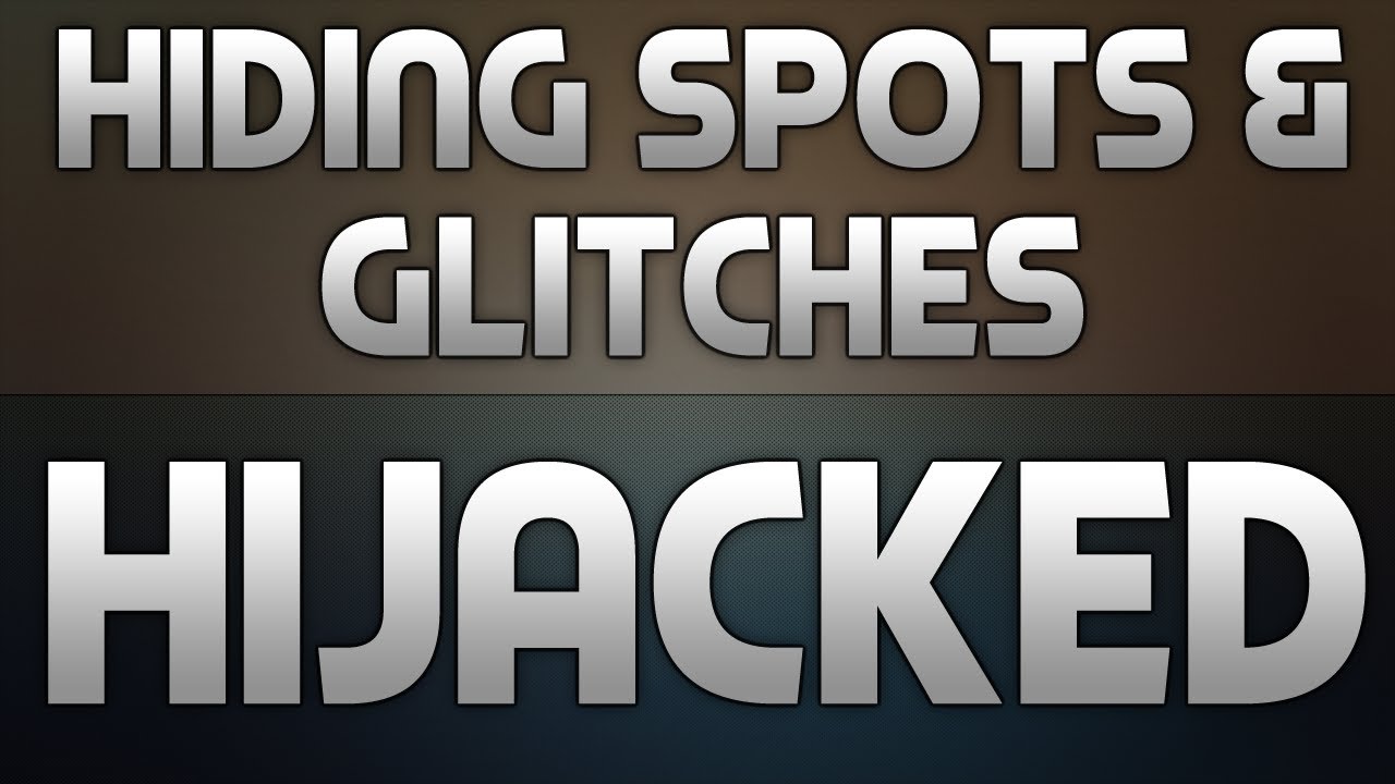 BO2: Hiding Spots + Glitches on Hijacked