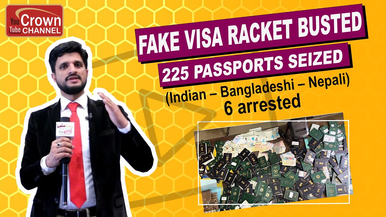 Fake Visa stickers | Fake visa racket | Visa fraud | fraud travel agencies | Fake visa stickers