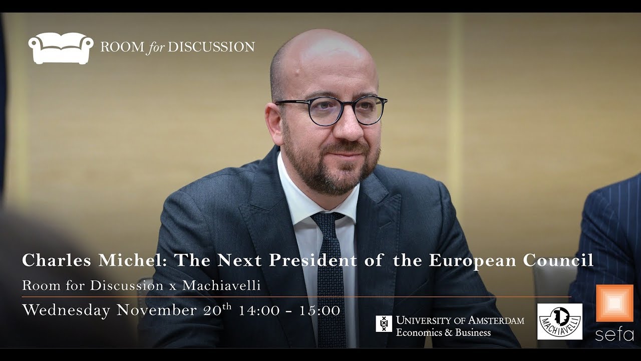 Charles Michel: President-Elect of the European Council