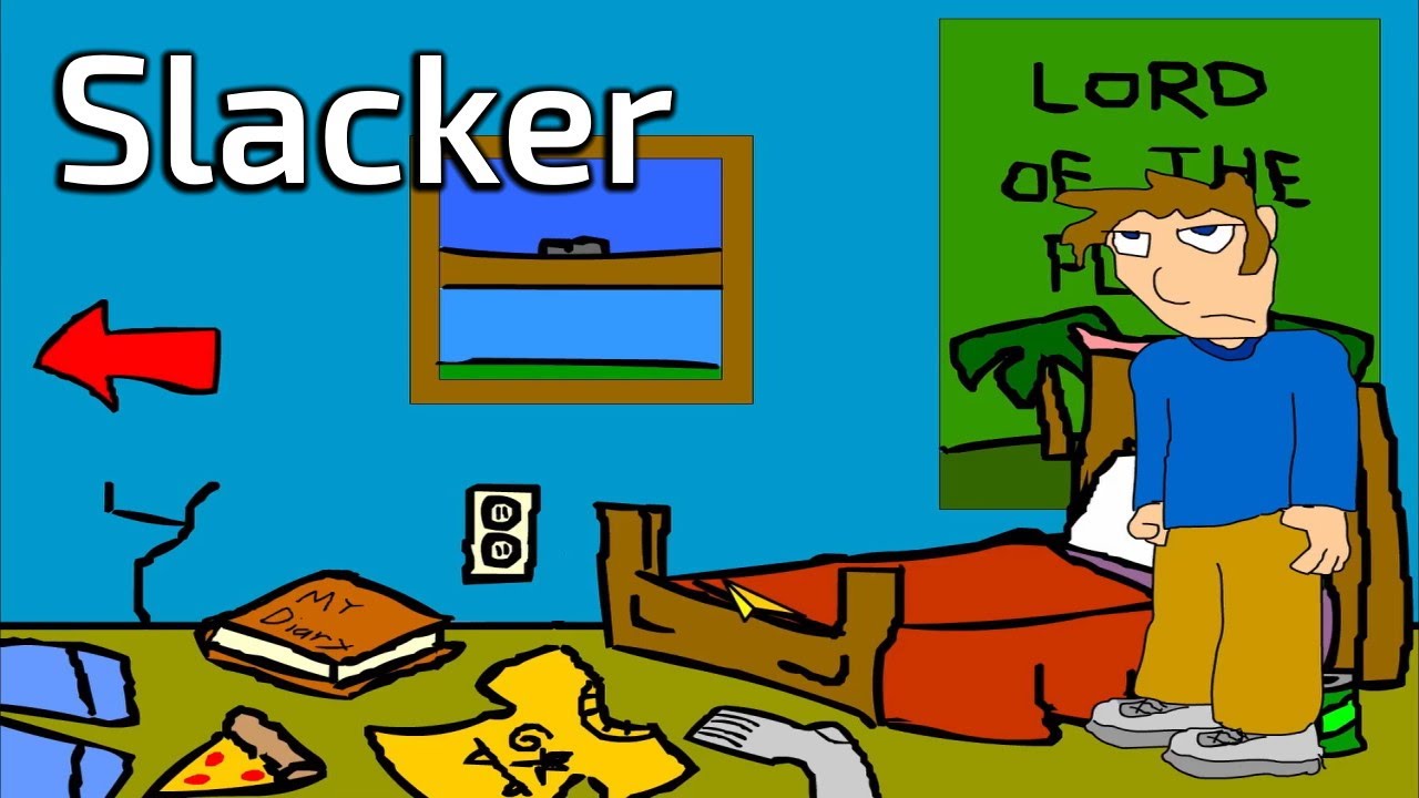 Slacker - Point and Click Flash Game (Playthrough / Walkthrough)