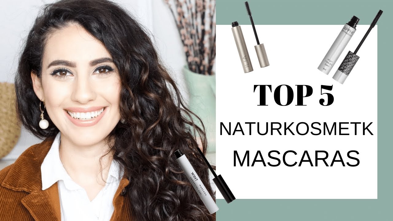 TOP 5 NATURKOSMETIK MASCARAS I talisaminoush #naturkosmetik