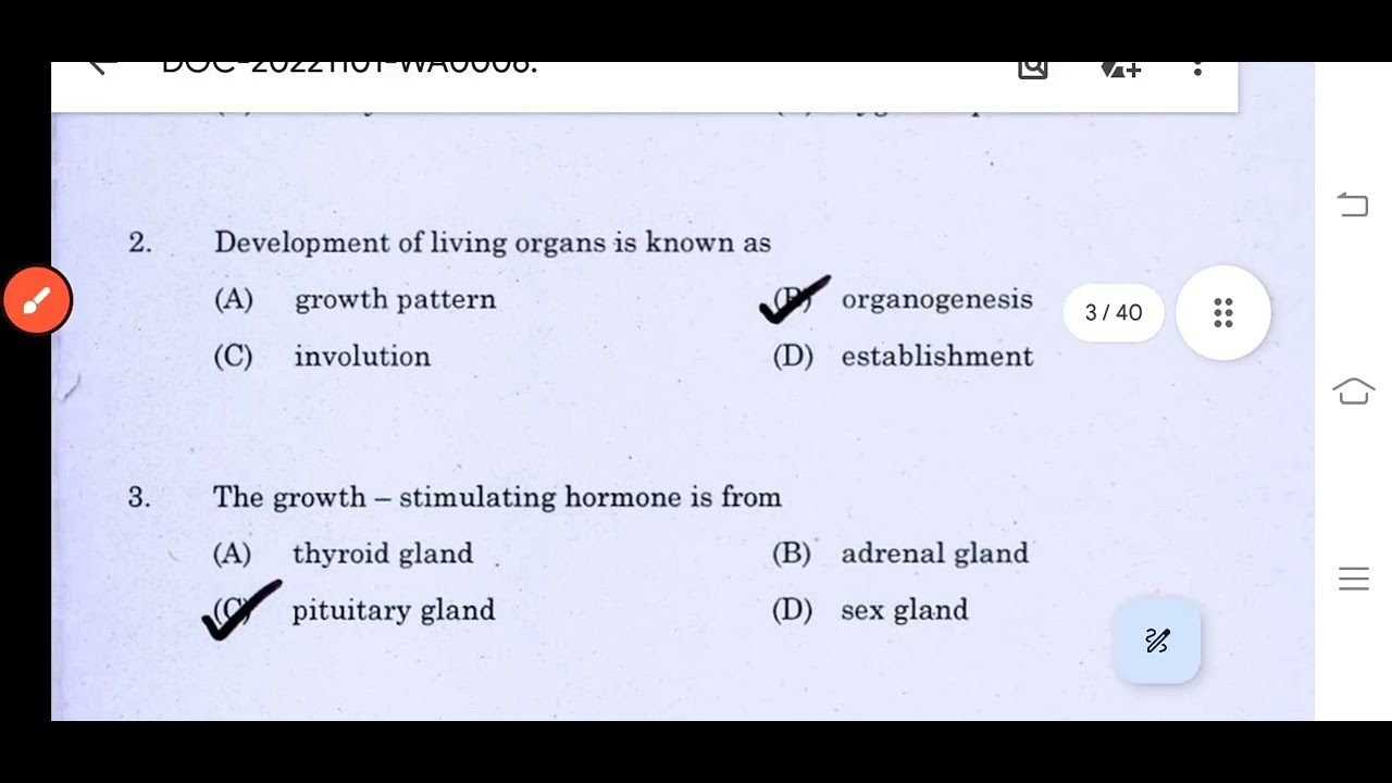UGC NET, SET, CDPO, AD, TRB- Home Science PYQ - For mock test detail see description.