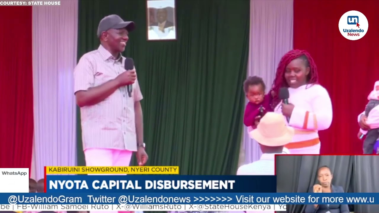 Ruto, the baby whisperer: Infant rejects mother, 'endorses ' Ruto Tutam bid
