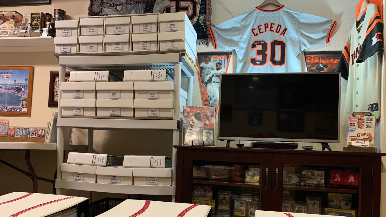 Baseball Card Man Cave Tour; 2025