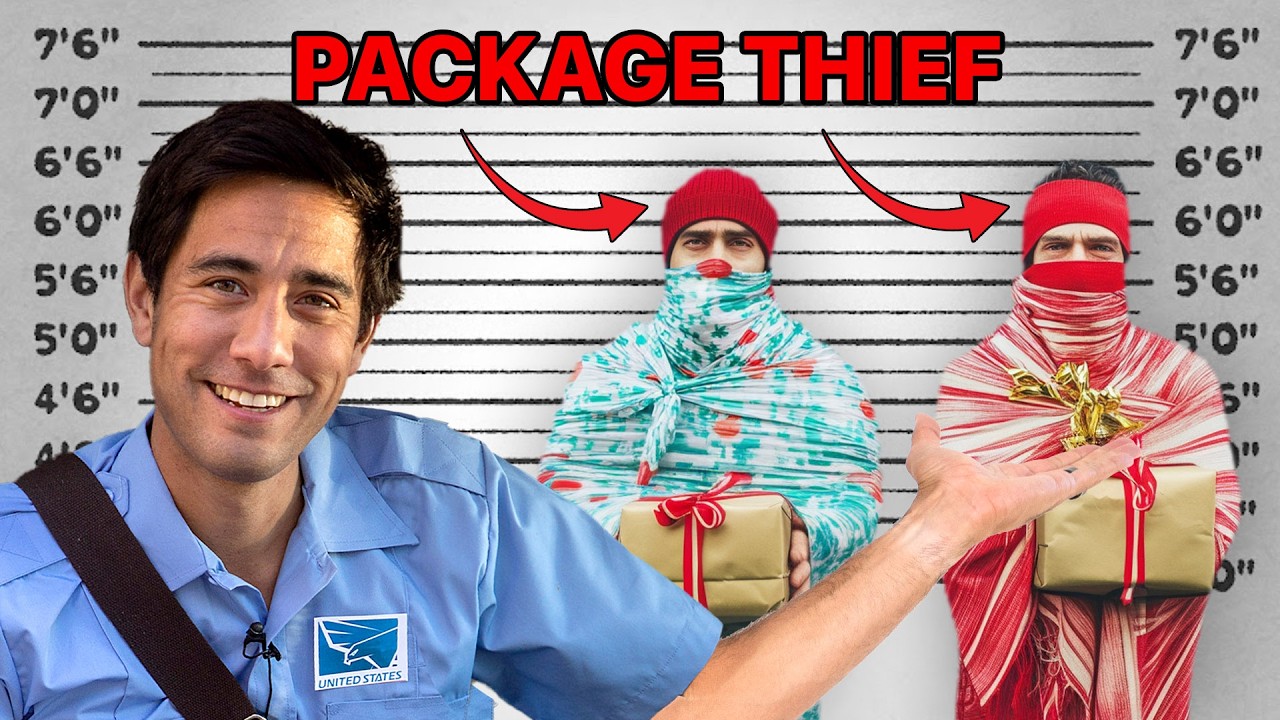 Zach King ✨Magic✨ vs Porch Pirates (Feat. @MarkRober  + Wayne Brady)