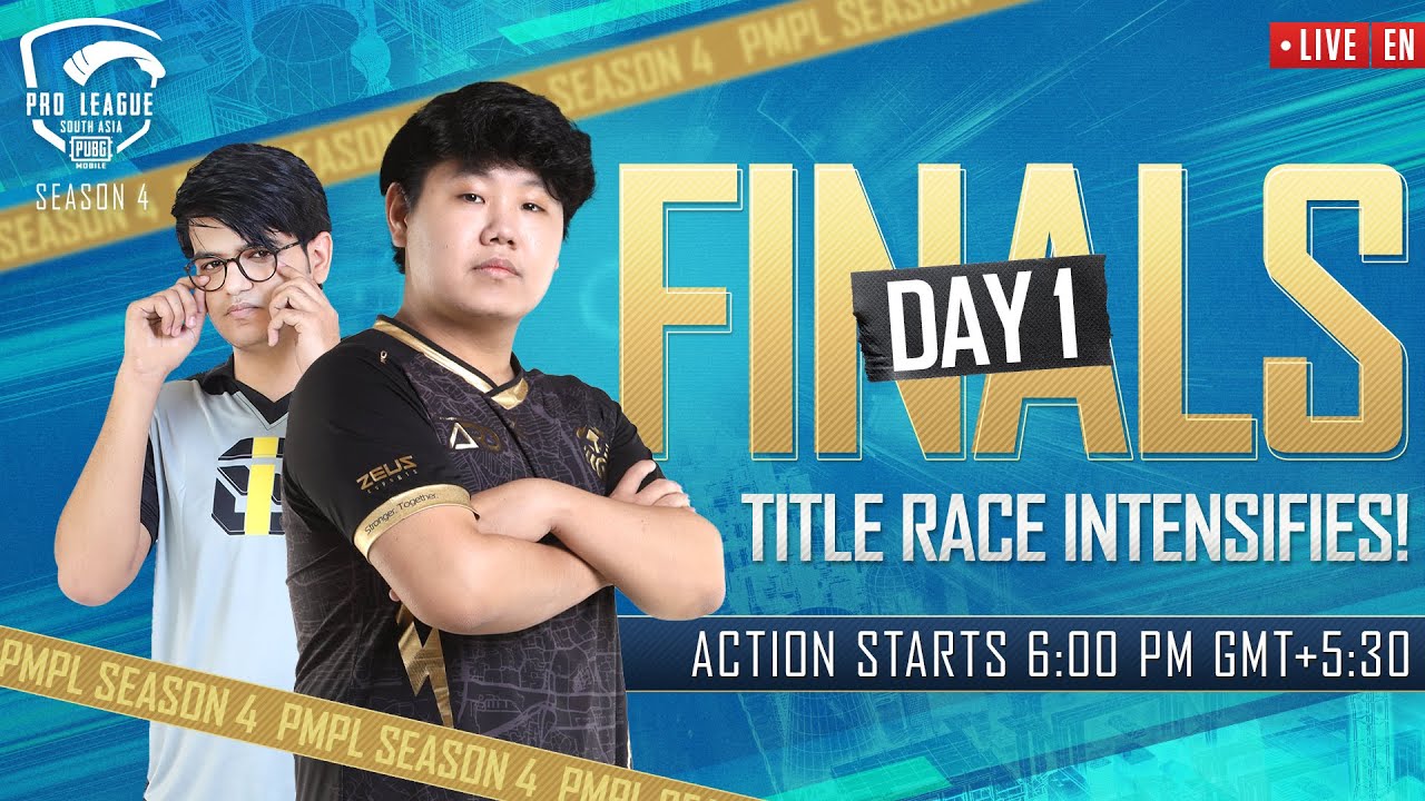 [EN] 2021 PMPL South Asia Finals Day 1 | S4 | Title Race Intensifies!