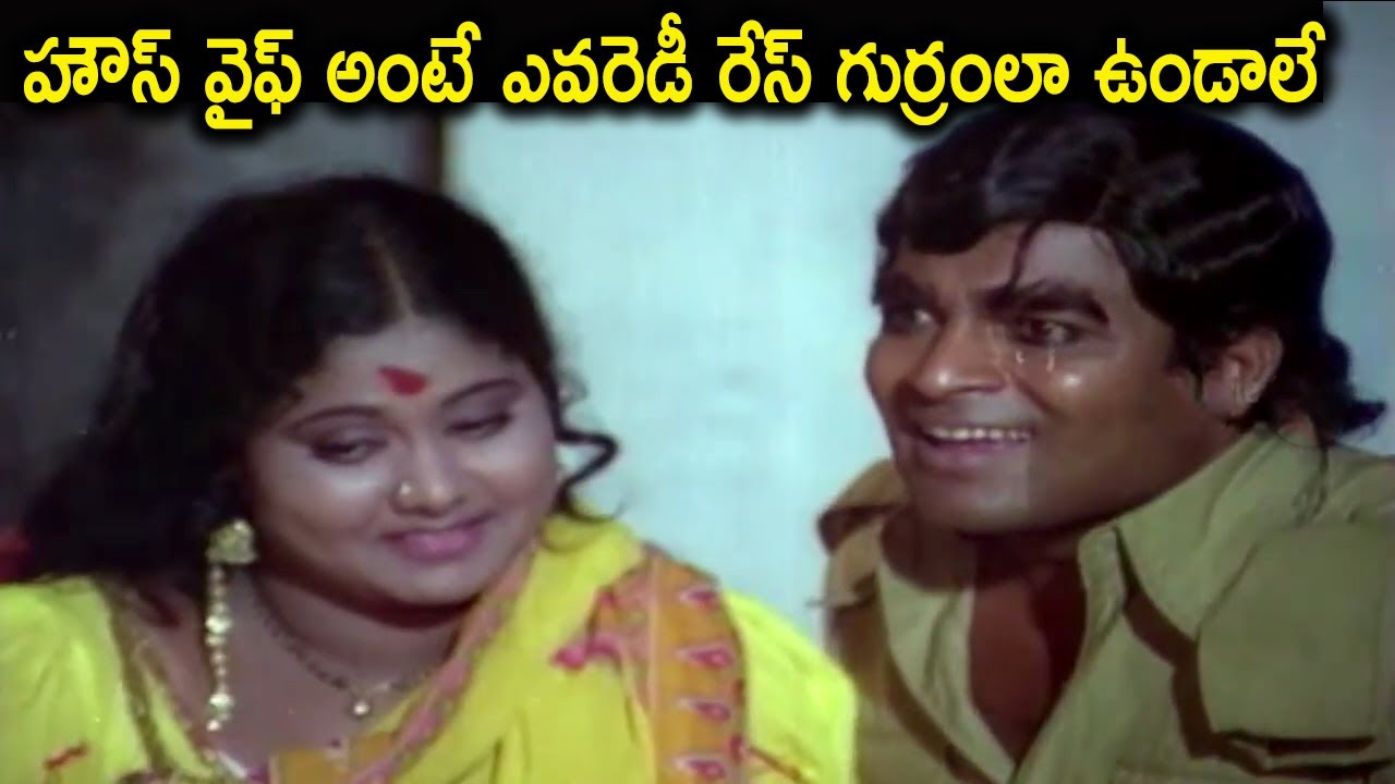 హౌస్ వైఫ్ అంటే ఎవరెడీ రేస్ గుర్రంలా ఉండాలే | Nutan Prasad Telugu Movie Back To Back Comedy Scenes