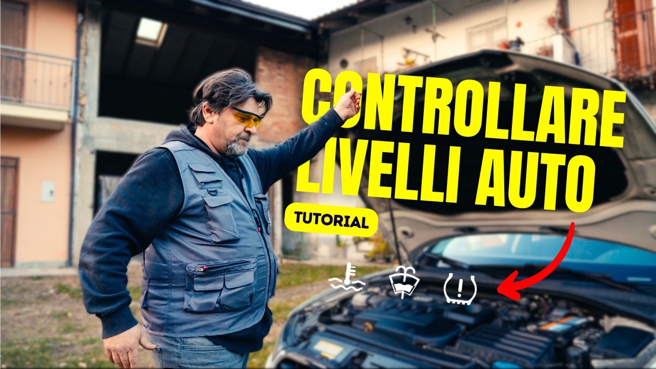 COME CONTROLLARE I LIVELLI DELL'AUTO