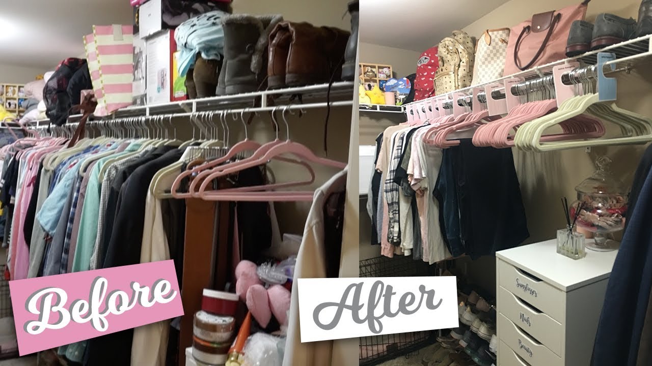 REORGANIZE MY CLOSET WITH ME!