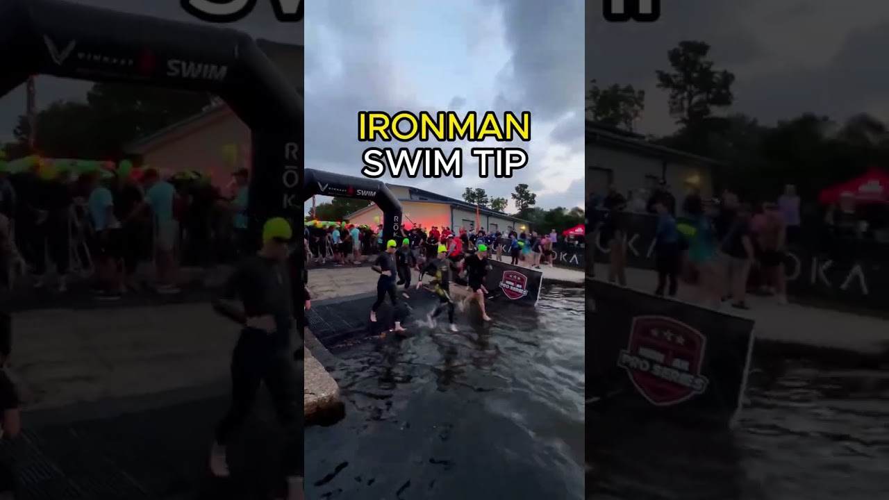 IRONMAN Swim Start Tip