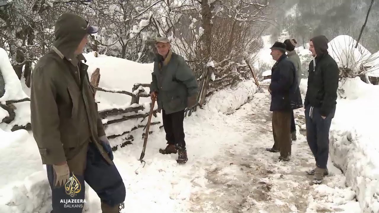 Jug Srbije zatrpan snijegom