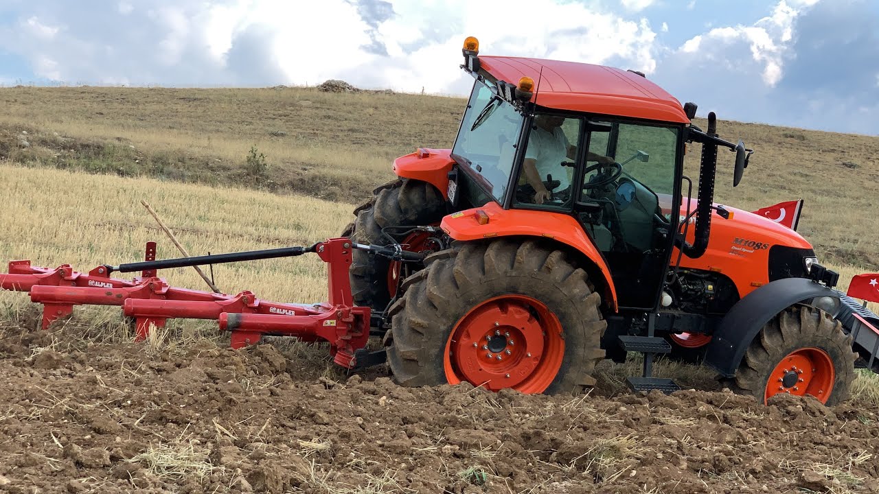 YAMAÇ TARLADA SÜRÜM KUBOTA M108S