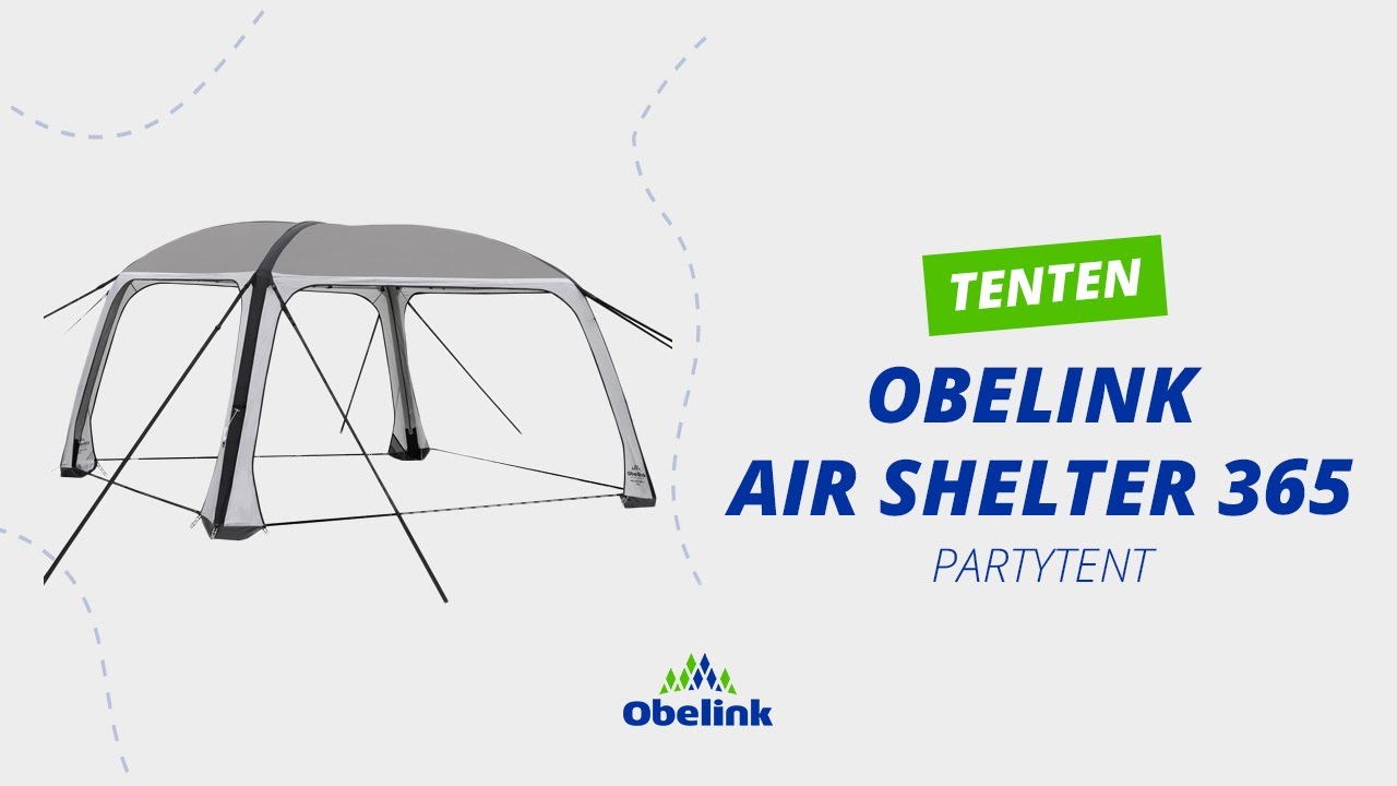 Obelink Air Shelter opblaasbare partytent | Instructie | Obelink