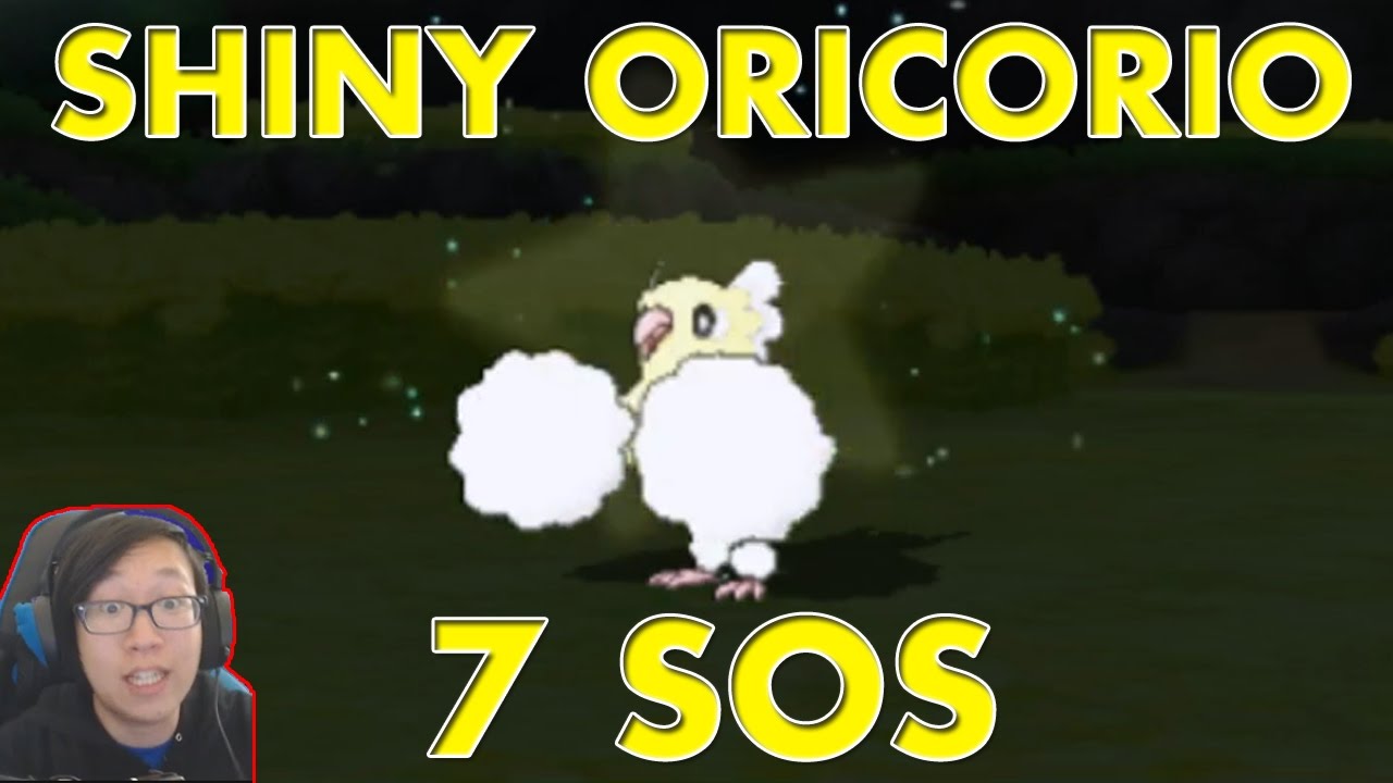 Shiny Oricorio! 7 SOS Chain Encounters | Pokemon Sun/Moon