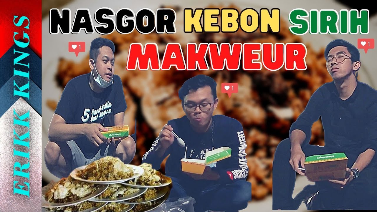 NASI GORENG KEBON SIRIH JAKPUS MAKWEUR !  | REVIEW GAK PENTING #KULINER #REVIEW #NASIGORENGLEGEND