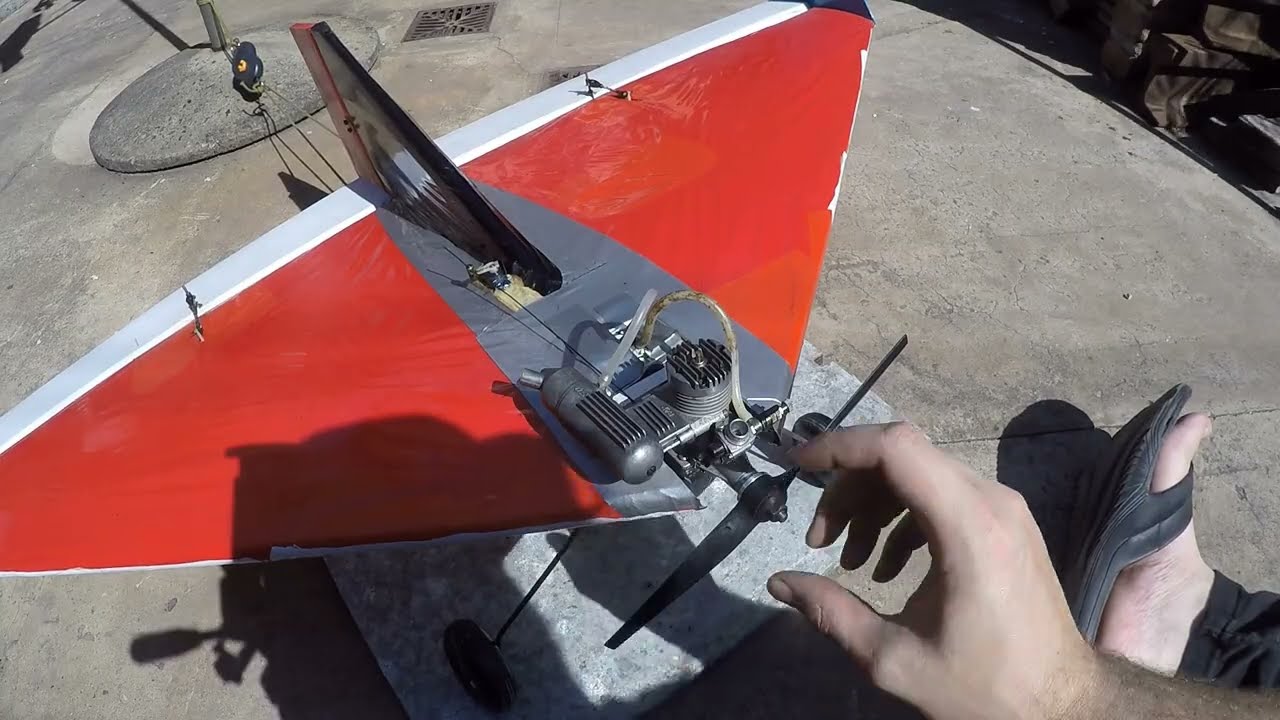 Prueba de empuje máximo OS MAX FP 0.20 Glow #aeromodelismo #drone 