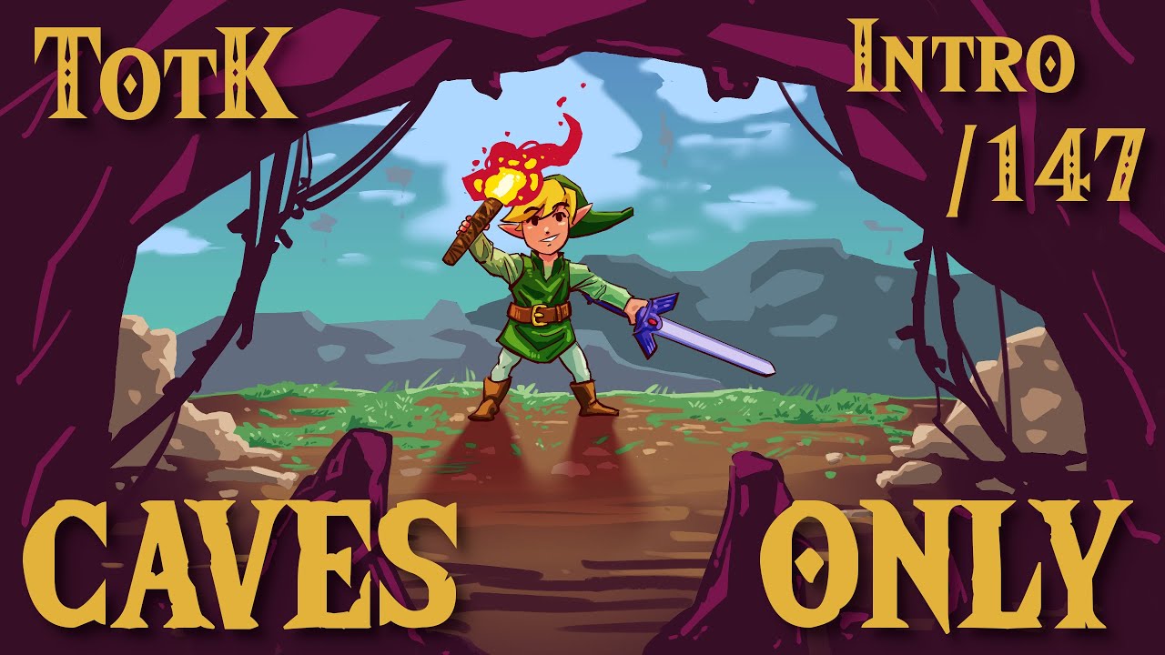 Caves Only TotK - Beneath Hyrule Castle (Intro)