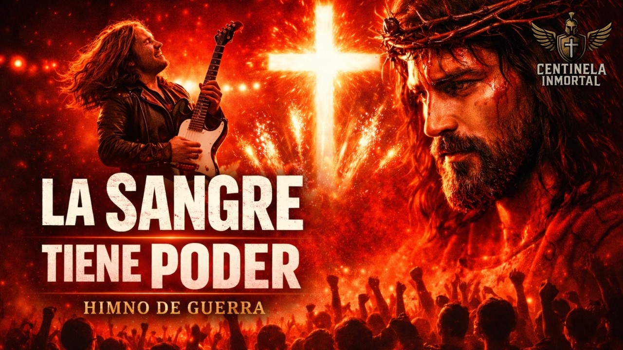 🔥 LA SANGRE DE JESÚS TIENE PODER ⚔️ Hard Rock Cristiano Épico de Victoria live