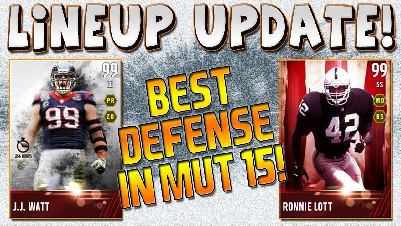 99 WATT AND 99 LOTT! | BEST DEFENSE IN MUT 15! | 