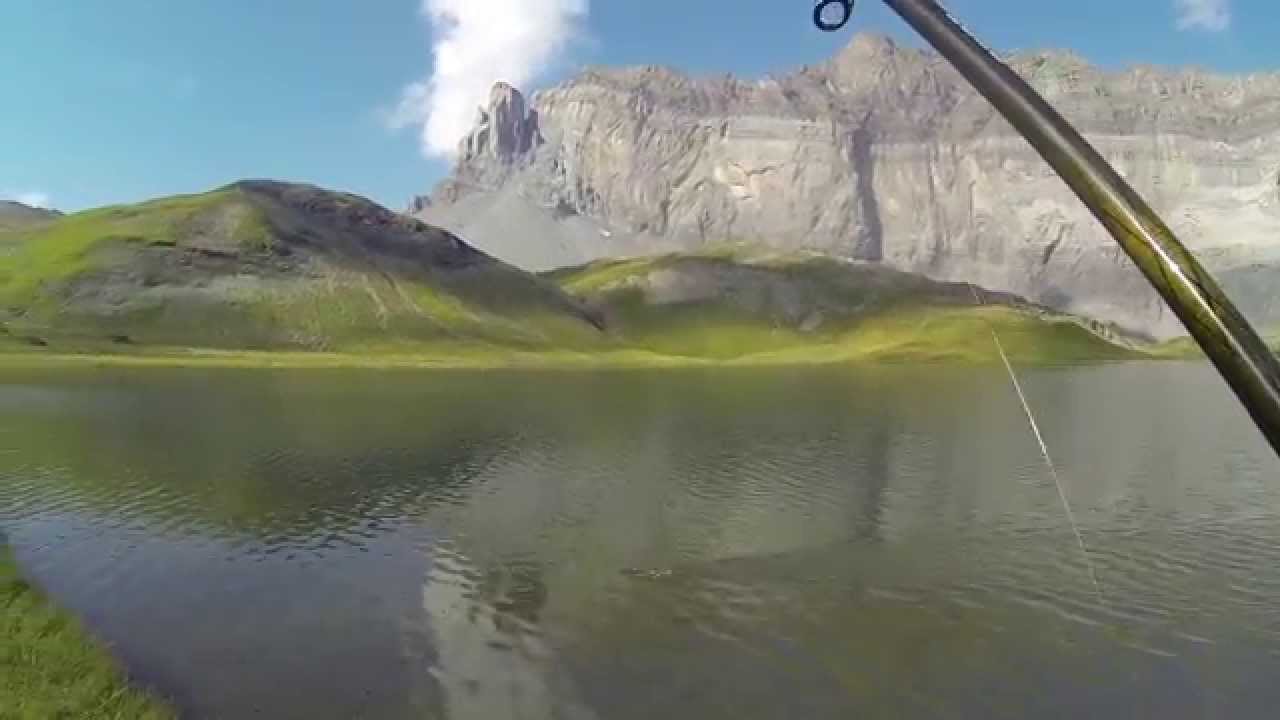 Pêche au Lac Anterne 2063m Hte Savoie