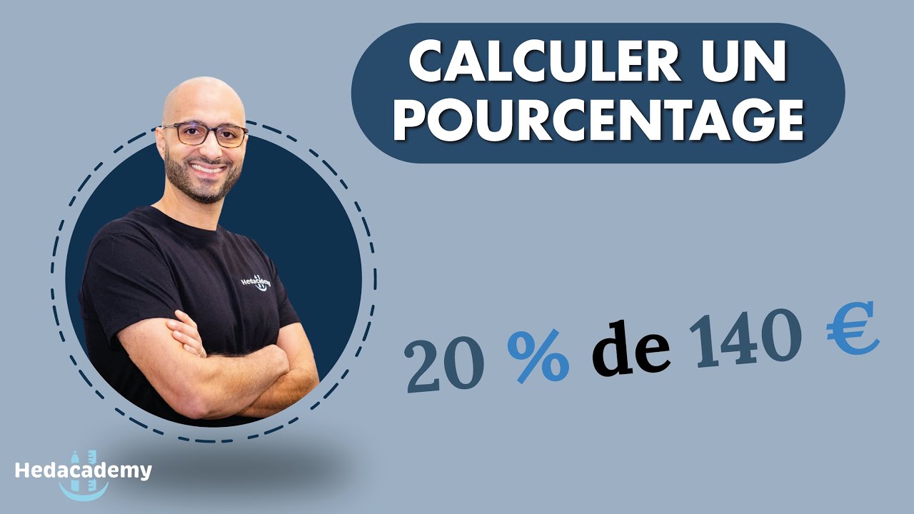 COMMENT CALCULER UN POURCENTAGE RAPIDEMENT ?