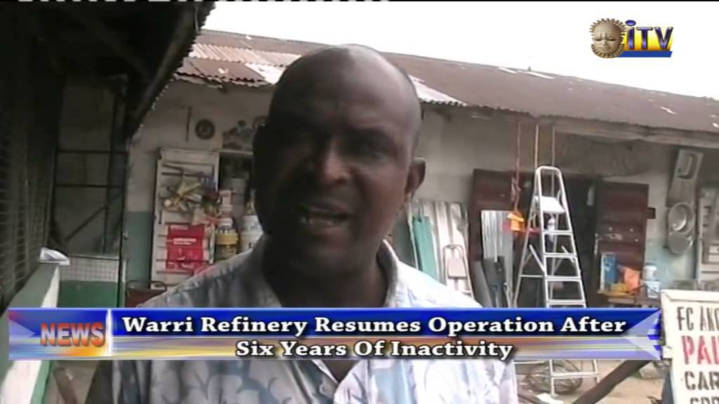 Warri Refinery Resumes Operation After Six Years Of Inactivity