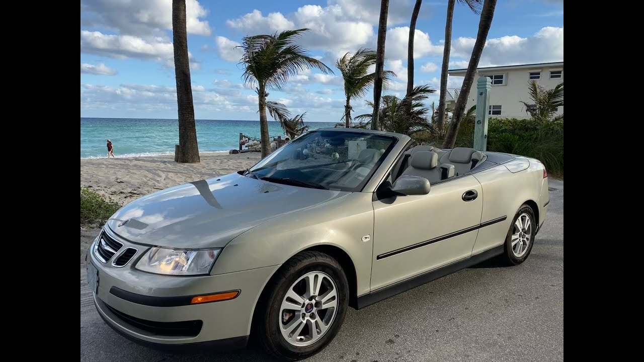 2005 Saab 9-3 Convertible, automatic, 49k miles, perfect condition.