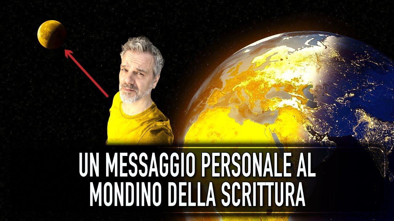 Un messaggio personale al mondino della scrittura