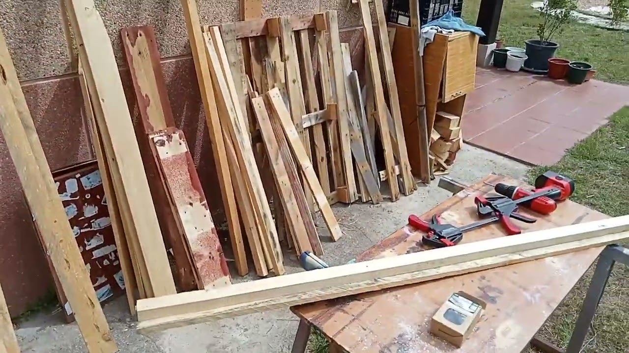 🔧🪚🪚🔨🔨🔴Cómo hacer voladera de madera.Parte 1