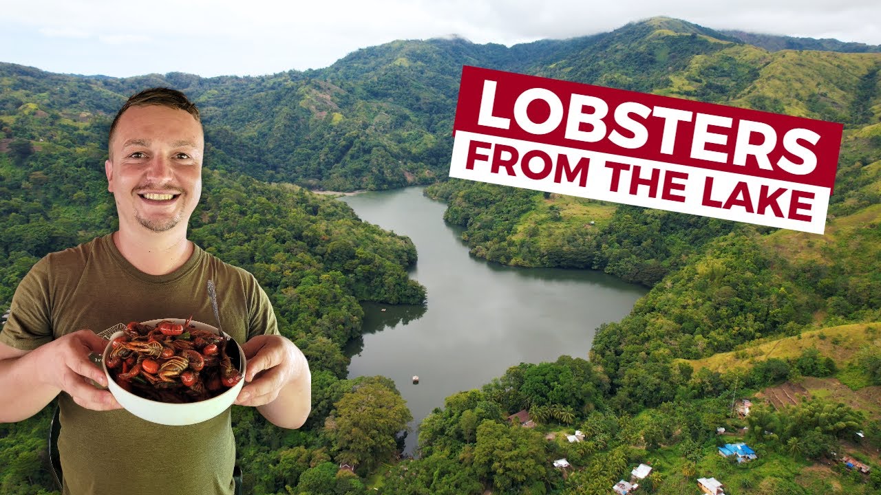PHILIPPINES FRESHWATER LOBSTERS! Majestic Lake Balanan (Siaton, Negros Oriental)