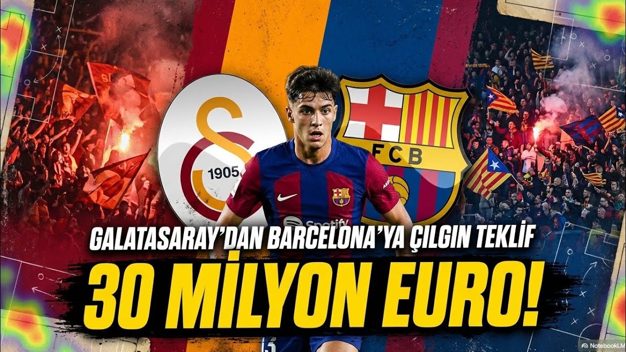 Galatasaray'dan Barcelonalı Yıldıza 30 Milyon Euroluk Teklif ✈️