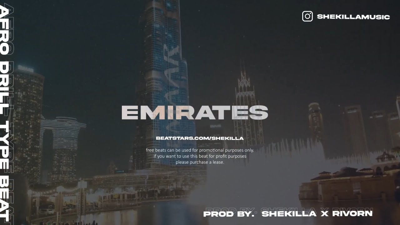 FREE Arabic/Oriental Hard Drill Type Beat x Afro Drill Club Switch - EMIRATES | Afro Club Drill Beat