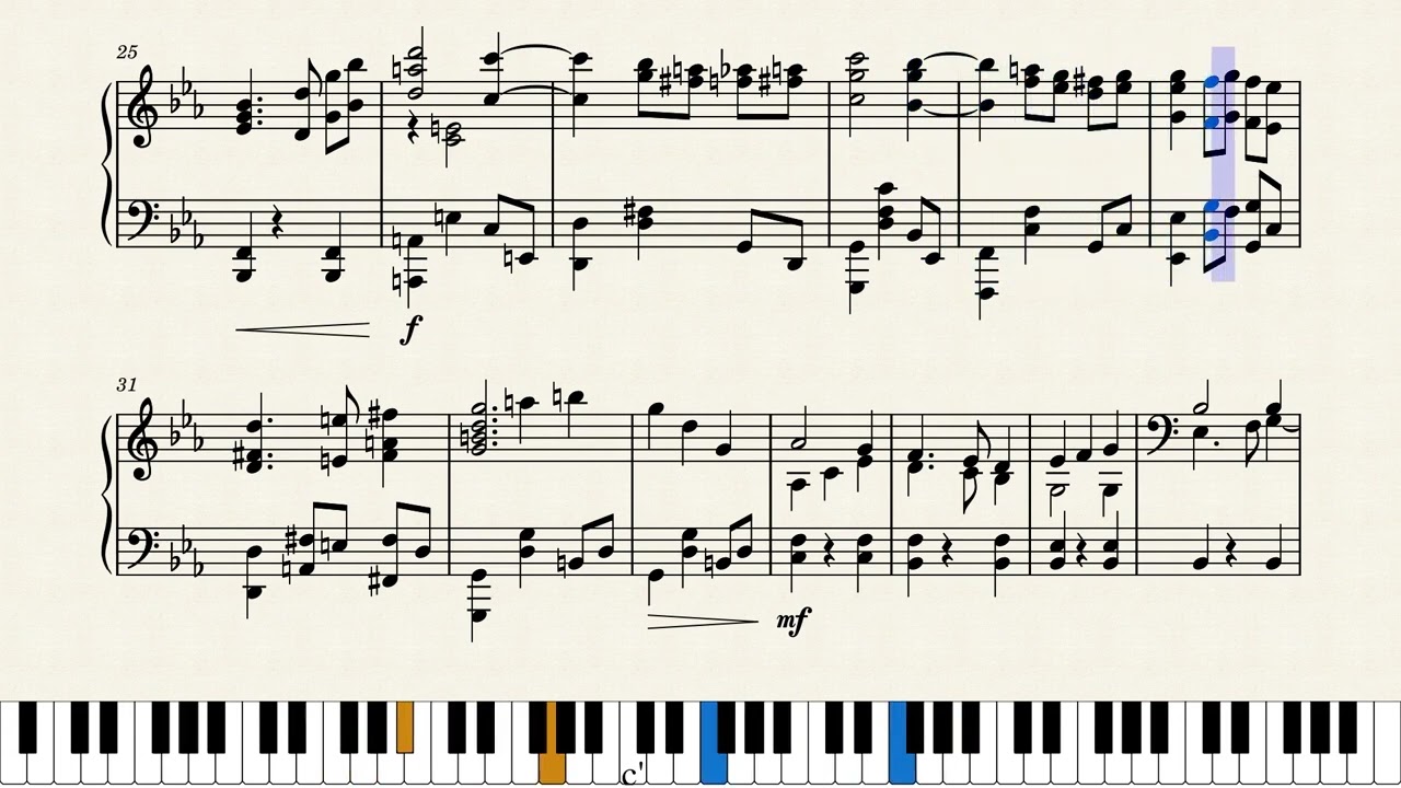 The Flower Garden (Howl's Moving Castle OST) | Piano Solo + Sheets
