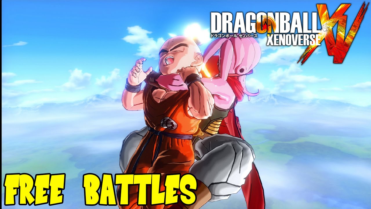 Dragon Ball Xenoverse: World Tournament Free Battles! Male & Female Majin, Krillin Rekt