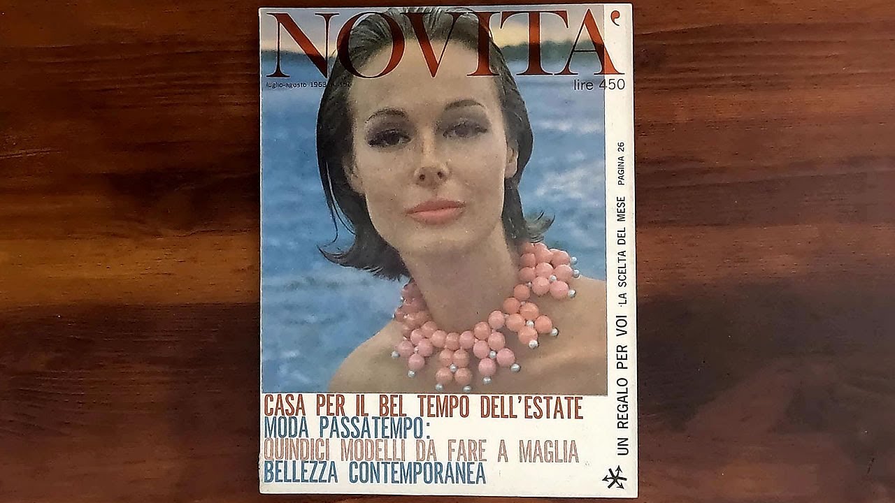 Italian Novita July/August 1963 | ASMR Magazine Flip Through