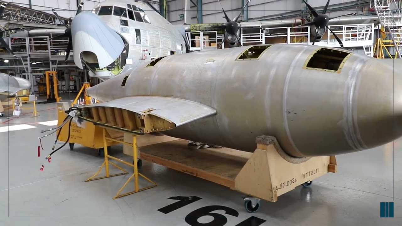 Component removal during C-130 heavy maintenance